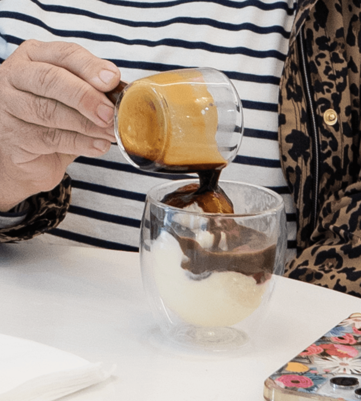 Meria Chai Affogato